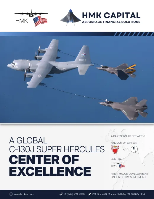 Cover of the C-130J Super Hercules Center of Excellence brochure